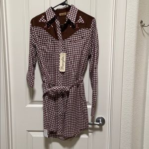 Wrangler Gingham Dress